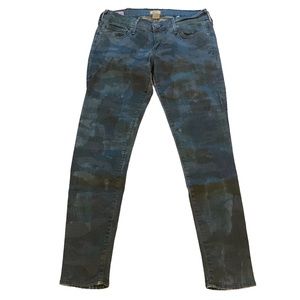 True Religion Casey Slim Fit Camo Jeans Denim Sz 26